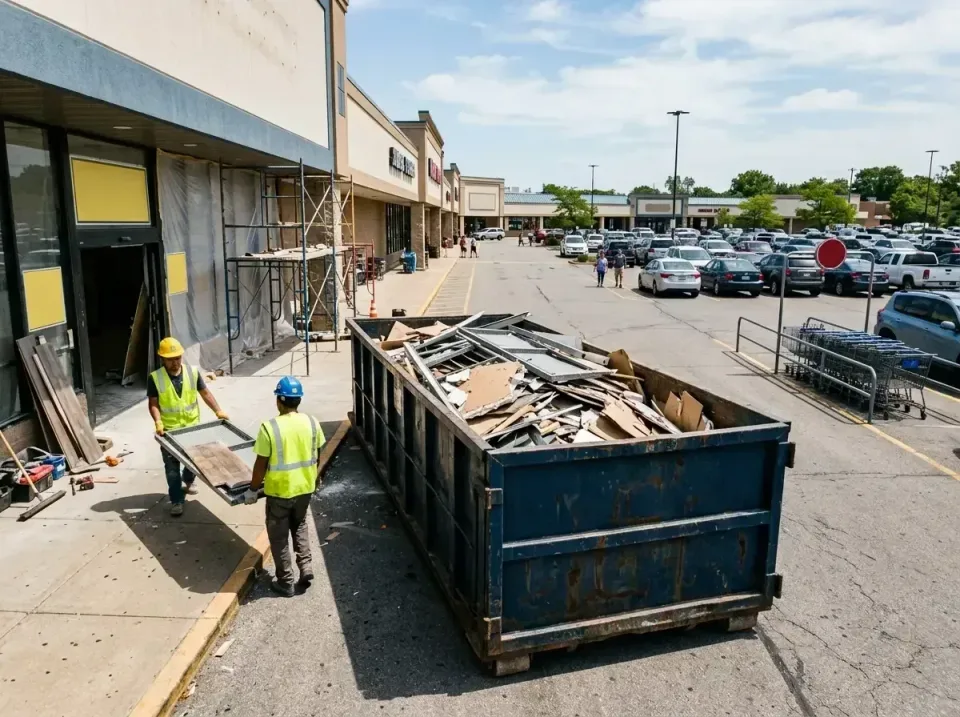 retail-store-renovation-debris-003 — frequently asked questions, Roll-off Dumpster Rentals in Laurel Springs, NJ